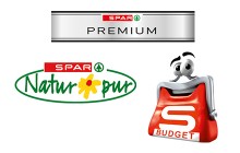 Eigenmarken SPAR Premium und SPAR Natur Pur mit S-BUDGET Börserl