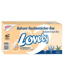 Lovely Balsam-Taschentücher Box