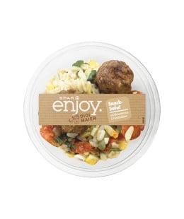 SPAR enjoy by Didi Maier Snack-Salat mit Weizenkörnern & Fleischbällchen