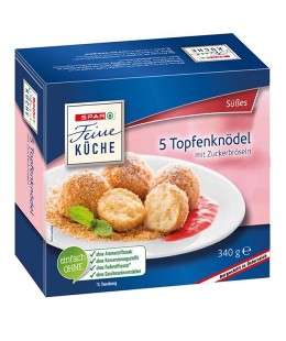 SPAR Feine Küche Topfenknödel mit Zuckerbröseln 340 g