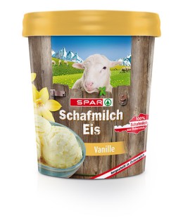 SPAR Schafmilch Eis Vanille