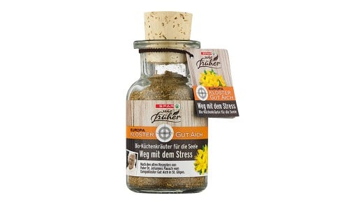 SPAR wie früher Bio-Küchenkräuter für die Seele Weg mit dem Stress Teaser