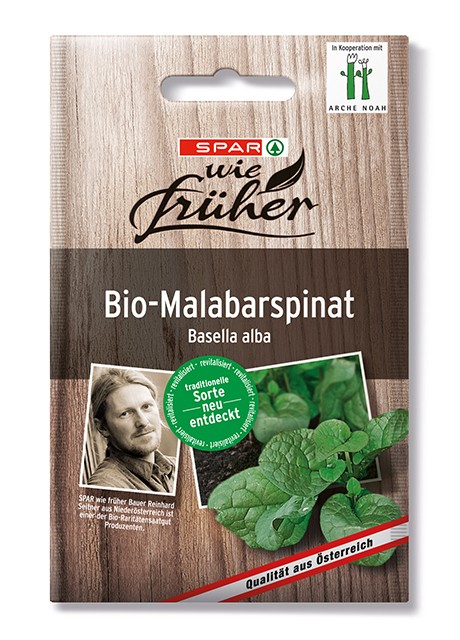 SPAR wie früher Bio Malabarspinat