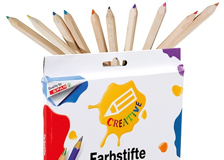 SPAR creative Farbstifte
