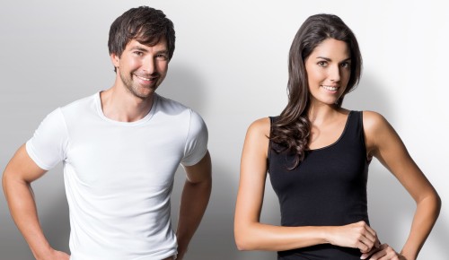 Pascarel Header mit Frau und Mann in Pascarel Kleidung
