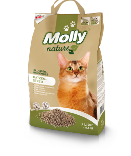 Molly Nature klumpenbildendes Katzenstreu
