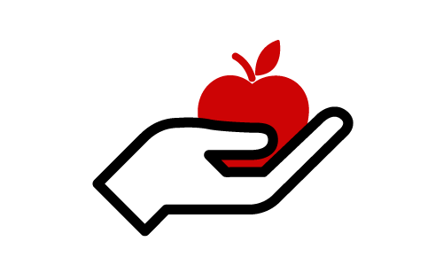Icon sorgfältig ausgewählt
