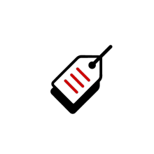 Icon einfache Produktkennzeichnung