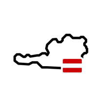 Icon Österreich mit Flagge