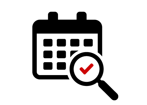 Icon Haltbarkeitstest
