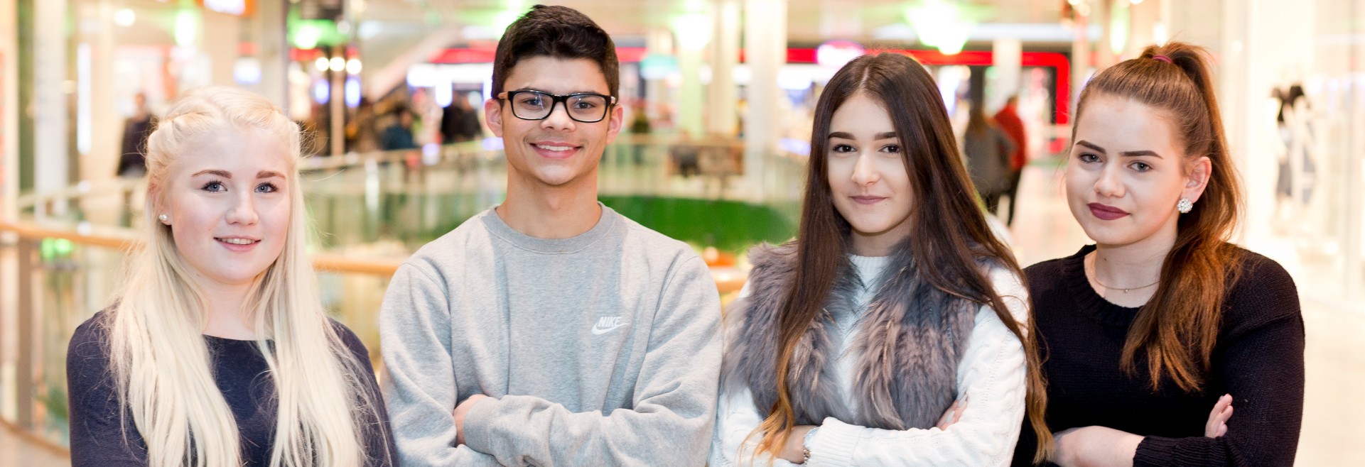 Lehrlingsgruppe im Europark