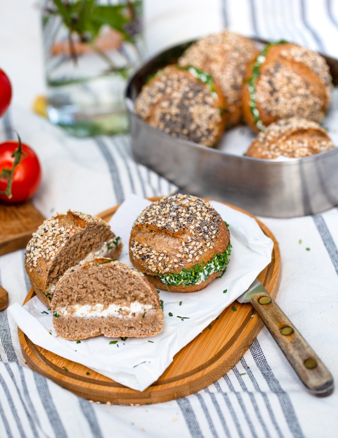 Jausenweckerl, Backen mit Christina