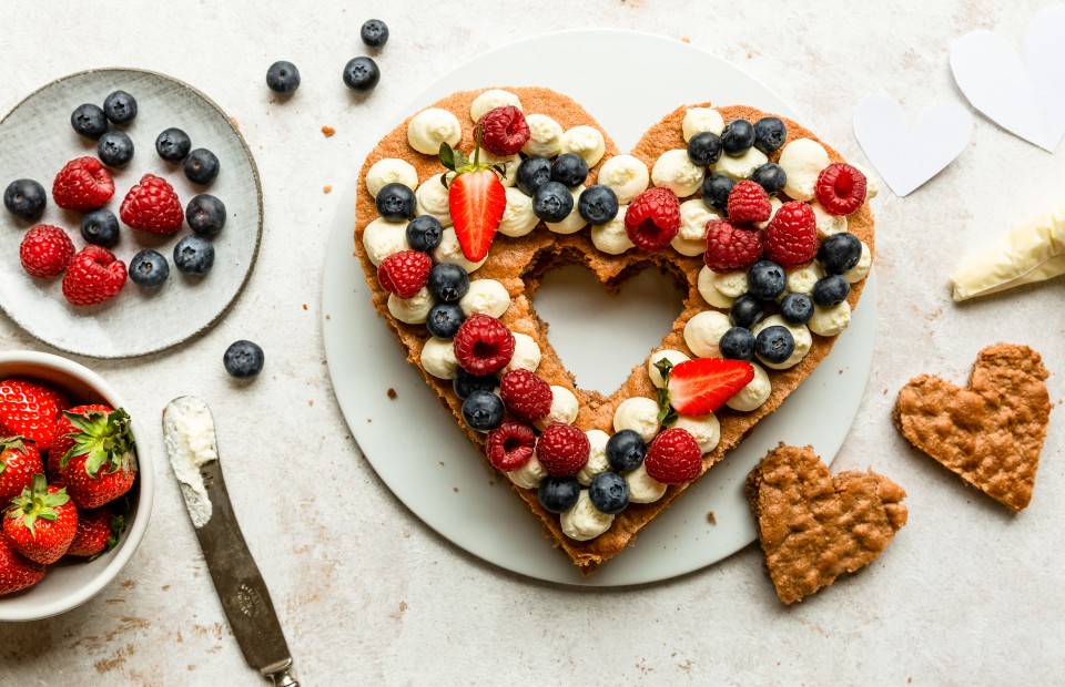 Muttertagsherz Backen mit Christina