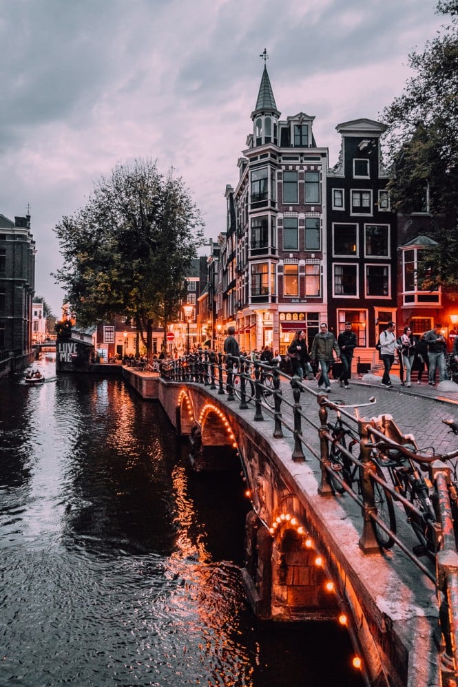 Amsterdam Sonnenuntergang