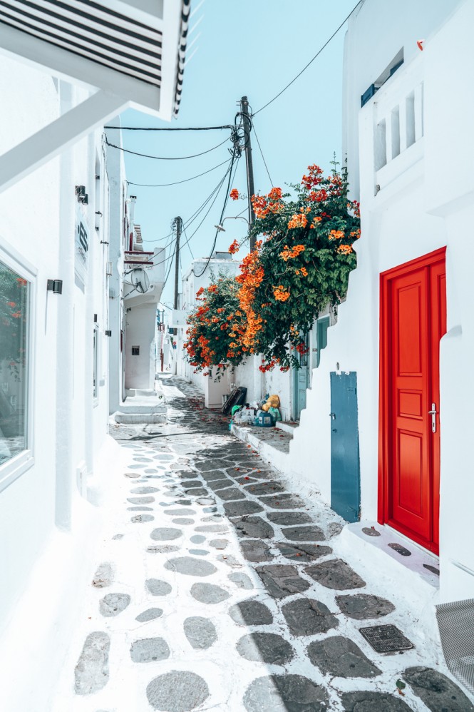 Mykonos kleine Strasse Nuriel Molcho