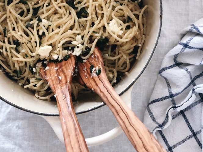 Bärlauchspaghetti Sigrid Schürz