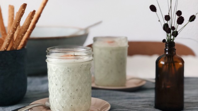 Kalte Gurkensuppe