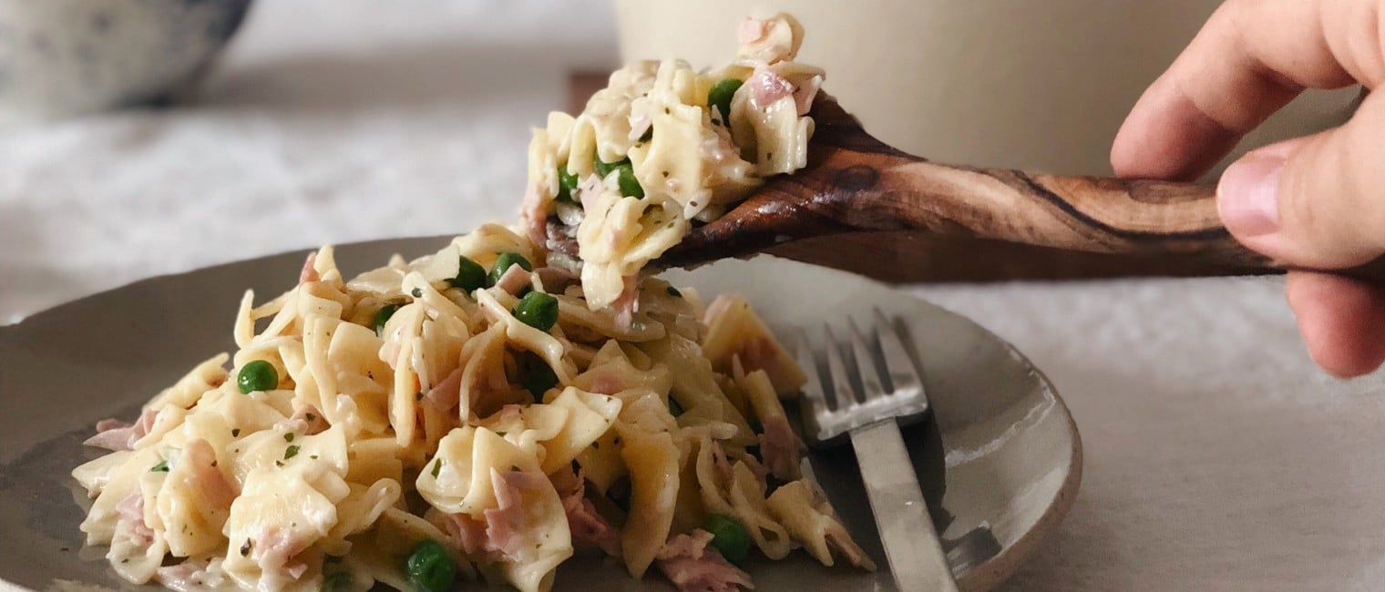 Schinkenfleckerl