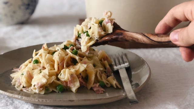 Schinkenfleckerl