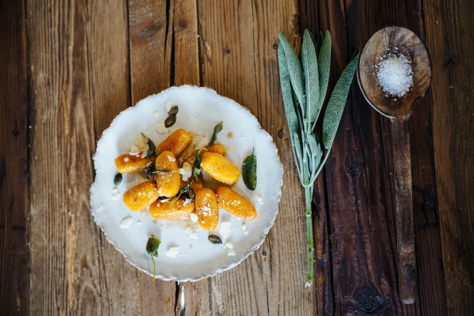 Kürbisgnocchi