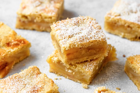 Gedeckter Apfelkuchen, Backen mit Christina, 465 x 310