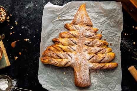Schoko-Weihnachtsbaum, Backen mit Christina