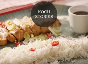 Asiatisches Thunfischfilet