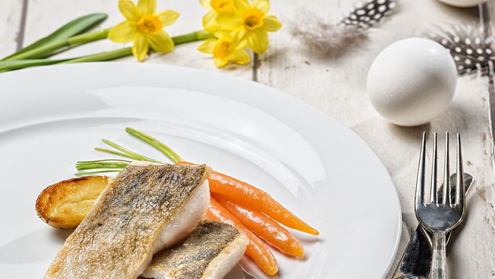 Kross gebratenes Zanderfilet
