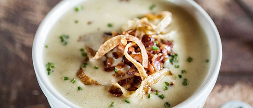 Bier-Käsesuppe