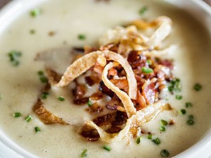 Bier-Käsesuppe