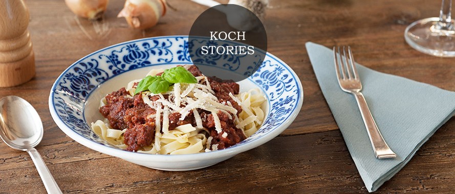 Pasta mit Salsiccia-Sugo