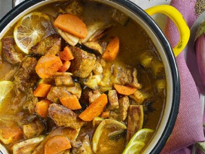Rindfleischeintopf mit Süßkartoffeln