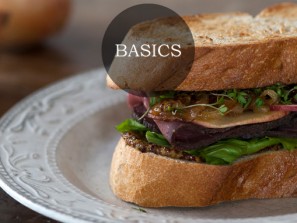 Roastbeefsandwich mit Honig-Senf-Sauce