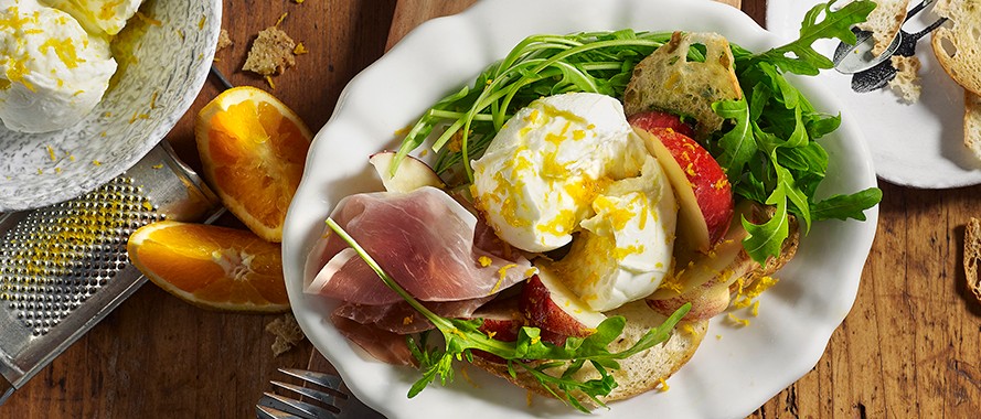 rucola_pfirsichsalat_mit_bueffelmozzarella
