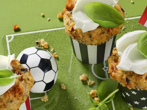 Tapas-Muffins mit Frischkäse