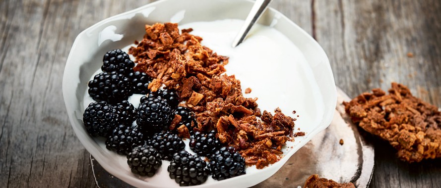 Cashew Granola mit Fleur de Sel