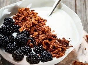 Cashew Granola mit Fleur de Sel