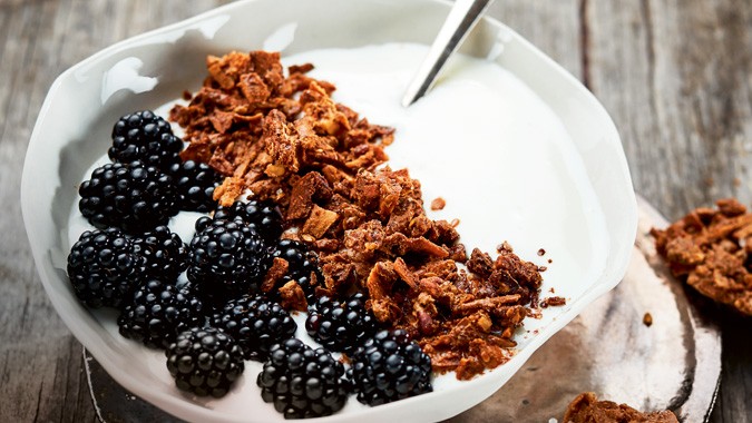 Cashew Granola mit Fleur de Sel