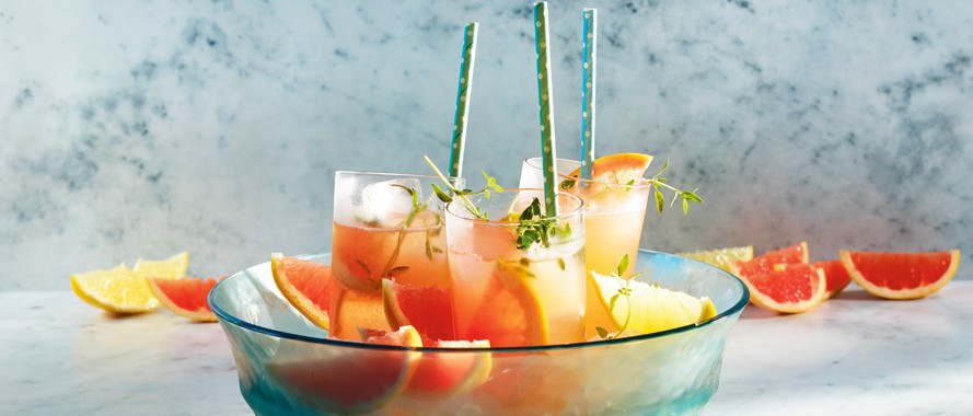 Grapefruit-Eistee