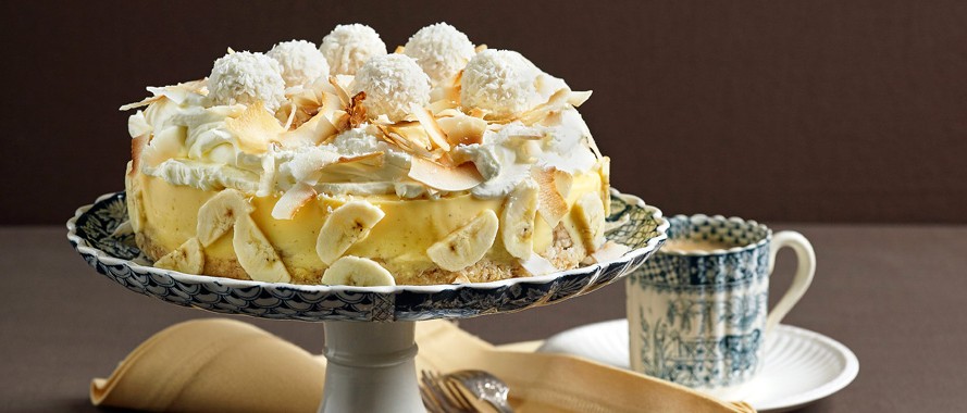 Bananen-Kokos-Torte