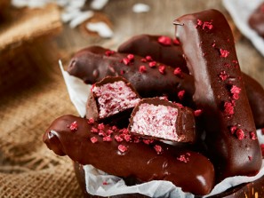 Selbstgemachte Kokosriegel (Bounty)