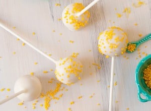 Bunte Cake-Pops