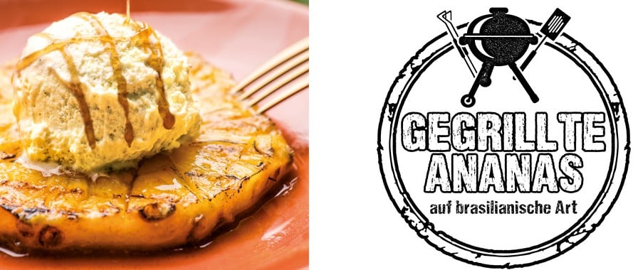 Gegrillte Ananas