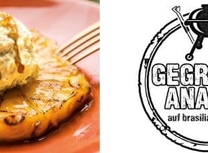Gegrillte Ananas