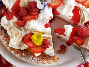 Rhabarber-Meringue-Tarte