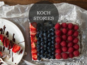 Kokos-Beeren-Schnitten