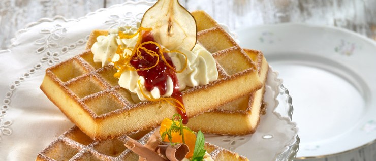 Süße Waffeln