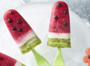 Wassermelonen-Popsicles