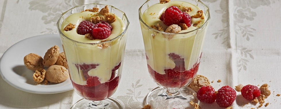 Zabaione mit Himbeeren » Rezept | SPAR Mahlzeit!