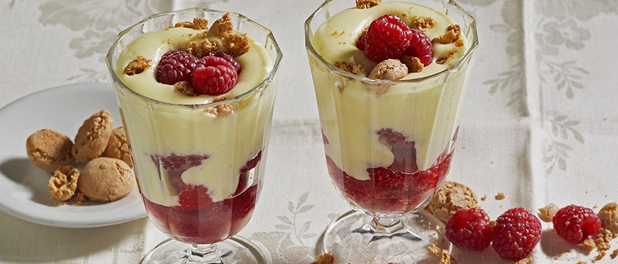 Zabaione mit Himbeeren » Rezept | SPAR Mahlzeit!